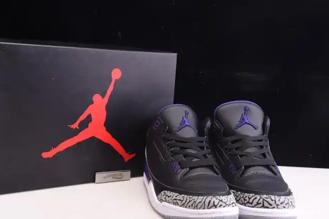 Cheap Black Court 3 Purple CT8532-050 Jordan Air Retro 0419